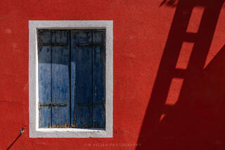 Shuttered in Blue