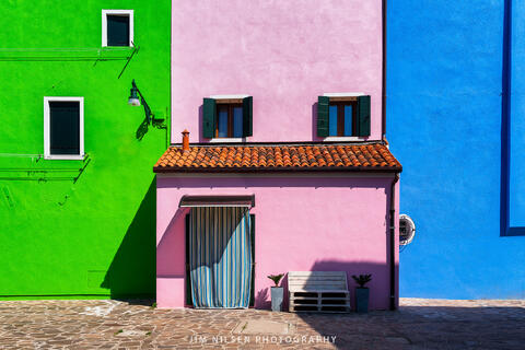 Pink Between Green & Blue