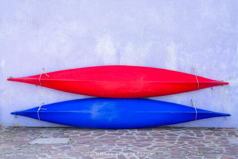 Red Above Blue