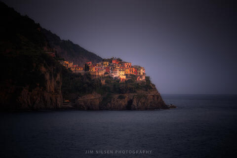 Approaching Manarola