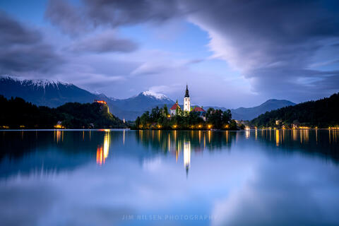Lake Bled Blue