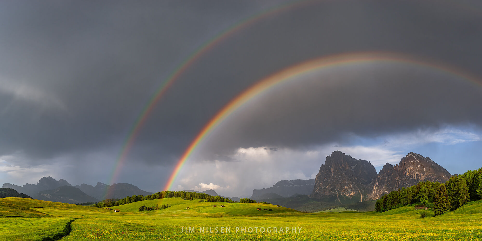 Double Rainbow on the Alpe Double Rainbow on the Alpe